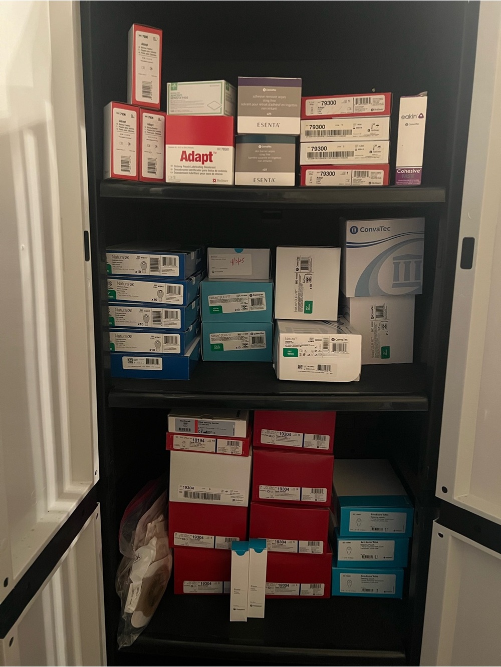 Huge mixed ostomy supplies lot
